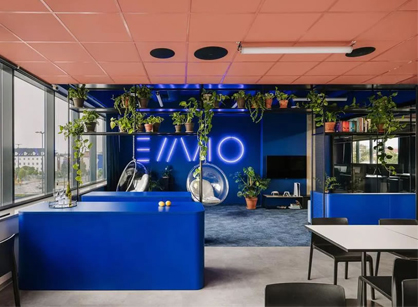 实现矫捷适应的办公装建设计空间是怎么打造的——物流集团Envio Group
